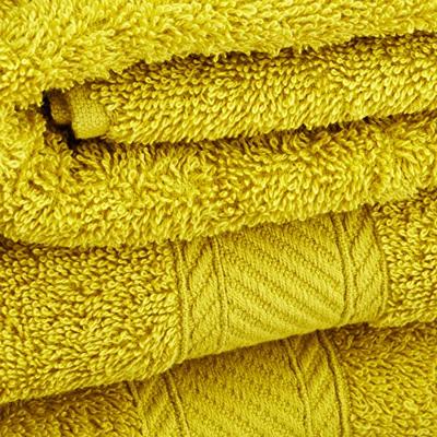 De Witte Lietaer Helene Handdoekenset met washanden Warm Olijf, 6 delig