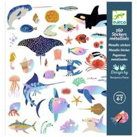 Stickers oceanen - DJECO blauw - thumbnail