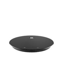 Alessi Plissé Keukenweegschaal zwart - thumbnail