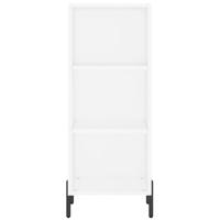 Dressoir 34,5x32,5x90 cm bewerkt hout wit - thumbnail