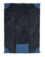 Klymit deken Versa Luxe Blanket 203 x 147 cm antraciet/blauw - thumbnail
