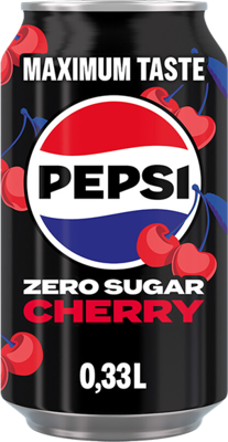 Pepsi Zero Sugar Cherry (24 x 330 ml) Pepsi Zero Sugar Cherry (24 x 330 ml)