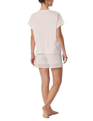 Schiesser Schiesser Pyjama Short off-white 182536 40/L