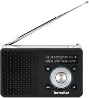 TechniSat DIGITRADIO 1 A Draagbare radio DAB+, FM DAB+, FM Oplaadbaar Zwart, Zilver - thumbnail