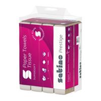 Satino - PT3 Prestige 2lgs Handdoekje 24x21cm - 4032 stuks - thumbnail