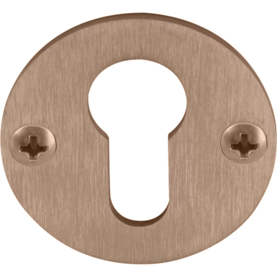 Formani | Cilinderrozet | PBY50 | Rond | PVD licht brons Formani | Cilinderrozet | PBY50 | Rond | PVD licht brons