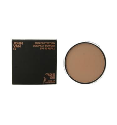 John van G Sun protection compact powder SPF50 refill 45 1 Stuks John van G Sun protection compact powder SPF50 refill 45 1 Stuks