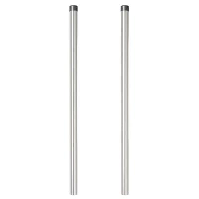Hekpalen 2 pcs Zilver 100 cm Gegalvaniseerd staal Hekpalen 2 pcs Zilver 100 cm Gegalvaniseerd staal