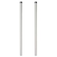 Hekpalen 2 pcs Zilver 110 cm Gegalvaniseerd staal - thumbnail