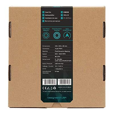 Iceberg Thermal IceGALE PC-ventilator Zwart