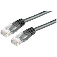 VALUE Patchkabel Cat.6 UTP (Class E), zwart, 7 m - thumbnail