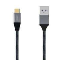 Cable USB 3.1 AISENS A107-0631 USB TIPO-C MACHO USB MACHO 1M GRIS - thumbnail