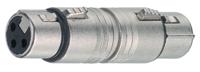 Neutrik NEUTRIK XLR Adapter 3pin XLR(F) - 3pin XLR(F) NA3FF - thumbnail