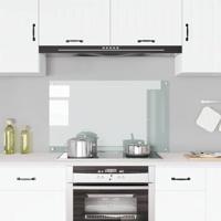 VidaXL Spatscherm keuken 100x60 cm gehard glas transparant - thumbnail