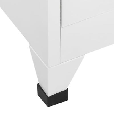 Lockerkast met 3 vakken 38x45x180 cm - thumbnail