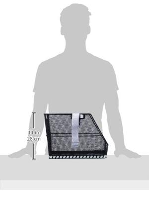 Fietsmand Basil Class 38 x 31 x 27 cm - zwart - thumbnail
