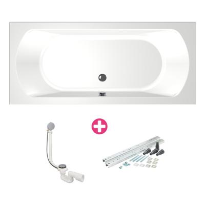 Ligbad Lagoon 180X80X50 cm MegaBath