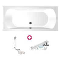 Ligbad Lagoon 180X80X50 cm MegaBath - thumbnail