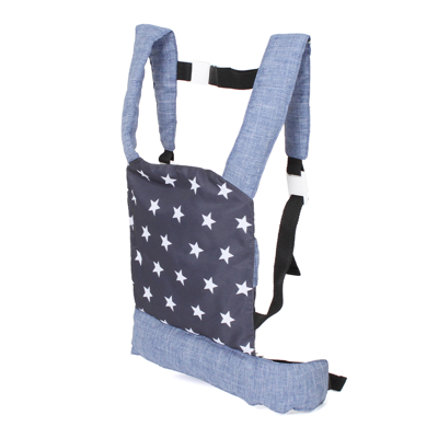 Poppen Draagzak Ergo - Stars Navy