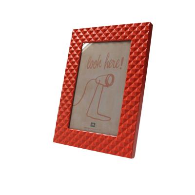 PT Fotolijst met Relief 14x19cm – Neon Oranje
