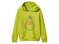 Kinder kersthoodie of trui The Grinch (Groen, 98/104) - thumbnail
