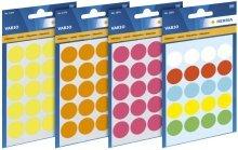 Etiket HERMA 1865 rond 12mm groen 240stuks