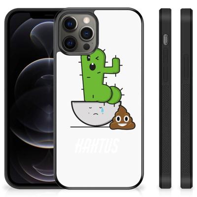 iPhone 12 Pro Max | Bumper Hoesje | Cactus Poo