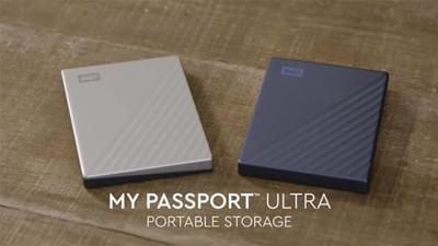 WD My Passport Ultra 2 TB Externe harde schijf (2,5 inch) USB-C Blauw WDBC3C0020BBL-WESN WD My Passport Ultra 2 TB Externe harde schijf (2,5 inch) USB-C Blauw WDBC3C0020BBL-WESN