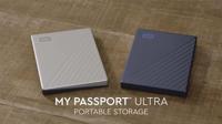 WD My Passport Ultra 2 TB Externe harde schijf (2,5 inch) USB-C Blauw WDBC3C0020BBL-WESN - thumbnail