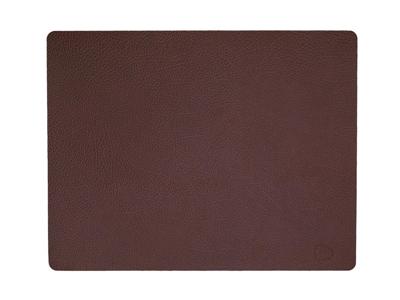 LIND DNA - Dinner Mat Square - Placemat 35x45cm Hippo Plum LIND DNA - Dinner Mat Square - Placemat 35x45cm Hippo Plum