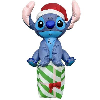 Opblaasfiguur polyester Stitch cadeautje 120 cm Disney - Disney Opblaasfiguur polyester Stitch cadeautje 120 cm Disney - Disney