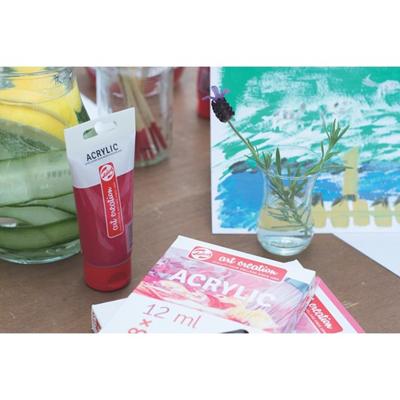 Talens Art Creation acrylverf tube van 75 ml, titaanwit