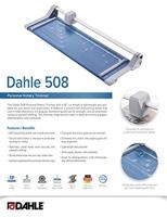 Dahle 508 Rolsnijmachine A3 Aantal paginas A4 80 g/m² (max): 6 vel - thumbnail