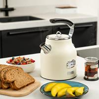 Westinghouse Retro Waterkoker - 1.7 liter - Wit - thumbnail