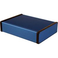 Hammond Electronics 1455T2201BU Universele behuizing 220 x 165 x 51.5 Aluminium Blauw 1 stuk(s) - thumbnail