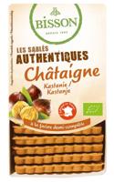 Bisson Authentieke zandkoekjes met kastanje bio 180 Gram - thumbnail