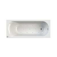 Riho Easypool 3.1 Miami whirlpoolbad - 170x70cm - airo pneumatische bediening rechts - inclusief poten en afvoer - glans wit B060013005 - thumbnail