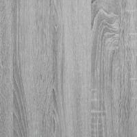 Boekenkast 102x28x172 cm bewerkt hout grijs sonoma eikenkleurig - thumbnail