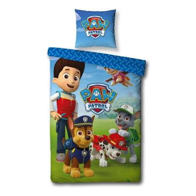 Paw Patrol dekbedovertrek Outside 140 x 200 cm - 63 x 63 cm - Polyester