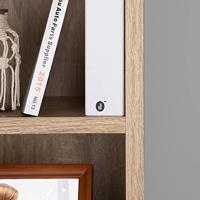 Boekenkast Skylar MDF-Eiken 106x30x30cm - thumbnail