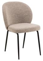 Sohome Eetkamerstoel 'Sophia' Bouclé, kleur Beige - thumbnail