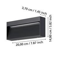 Eglo Zwarte trapverlichtingMaruggio langwerpig - buiten - 900891 - thumbnail