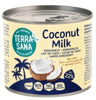 Kokosmelk 22% vet bio 200 Milliliter - thumbnail