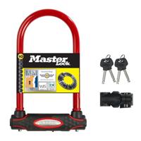 MASTER LOCK U Fietsslot [met sleutel] [Universele fietshouder] [gecertificeerd slot] [Rood] 8195EURDPROCOLR - thumbnail