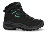 Lowa Renegade Evo GTX Mid Hoge Wandelschoen Dames Asphalt/Turqoise 5 - thumbnail