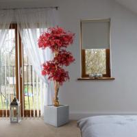 Acer Bonsai deluxe kunstboom 170cm - burgundy - thumbnail