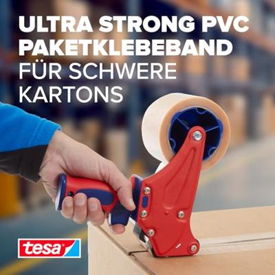 tesa ULTRA STRONG 57176-00000-08 Pakband tesapack Transparant (l x b) 66 m x 50 mm 1 stuk(s) - thumbnail