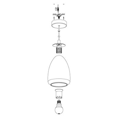 Eglo HanglampAlobrase Ø 30cm - 98614