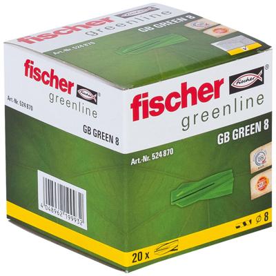 Fischer 524870 Gasbetondeuvel 8 mm 20 stuk(s) Fischer 524870 Gasbetondeuvel 8 mm 20 stuk(s)