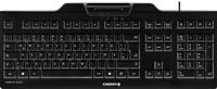 CHERRY KC 1000 SC toetsenbord Kantoor USB AZERTY Frans Zwart - thumbnail